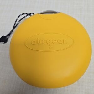Discgear Selector Discus 22 CD Holder Dual Sided Hard Shell Carry Case Yellow